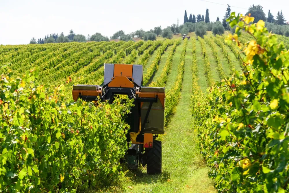 tracteur parcelle